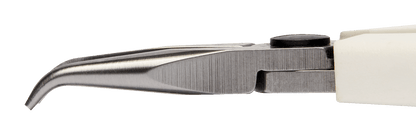 Lindström 60° Bent Tip Snipe Nose Pliers with Synthetic Handle 7892