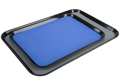 Staticide® 8085BM2416RE Tray and Cart Liners Dualmat™, 24" x 16" x .08" (2mm) Light Blue