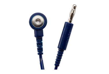 Staticide® 8150 Economy Wrist Strap, Dark Blue - Set includes economy wrist strap, 8150 economy coil cord, and alligator clip