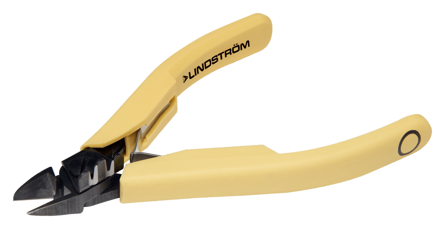 Lindström Precision Diagonal Cutters with Oval Head - Stripping Accessory & ESD Safe Handle 8150SK