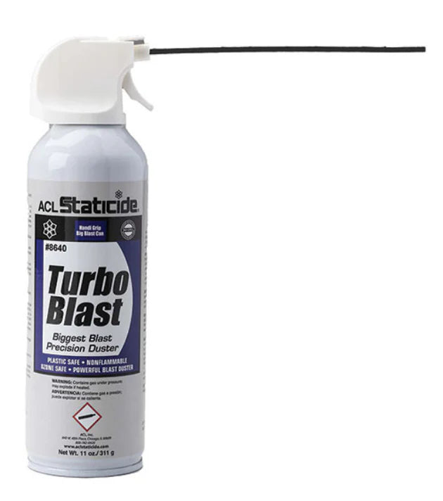 Staticide® 8640 Turbo Blast Precision Duster, 11oz (296g) aerosol can