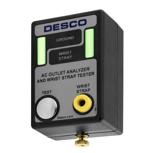 Desco 98133 AC Outlet & Wrist Strap Tester