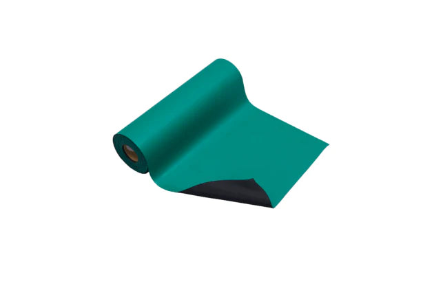 Staticide® 8185GR3040 Static Dissipative Work Surface Material Dualmat™, Roll, 30" x 40' x .08" (2mm) Green