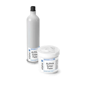 Alpha 152513, OM5100 Sn63 Tin/Lead No-Clean Solder Paste - Type 4, 500 gram Jar