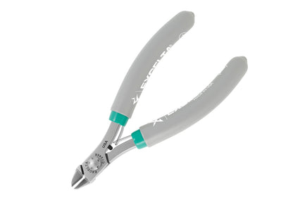 EXCELTA - C7245X Cutter, Hard Wire, Taper, Laser Flush Cut, Carbon Carbide Inserts, Short Hdl, 4.5"