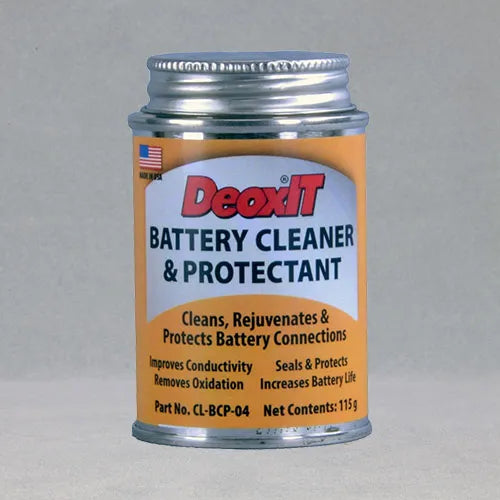 CAIG DeoxIT® Battery Cleaner & Protectant, CL-BCP-04, 115 grams, Brush Can