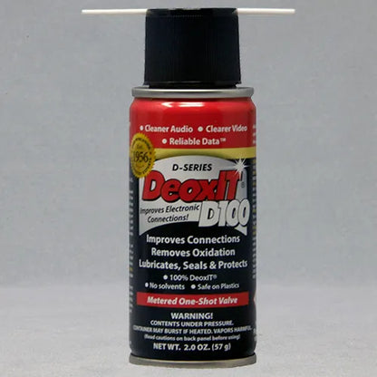 CAIG DeoxIT® D100S-2 D-Series – Contact/Connector Treatment, Deoxidizer, Rejuvenator & Protectant