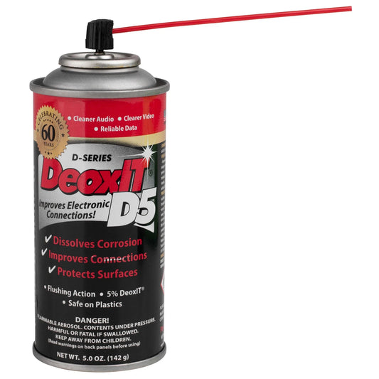 CAIG DeoxIT® D5S-6 D-Series – Contact/Connector Treatment, Deoxidizer, Rejuvenator & Protectant