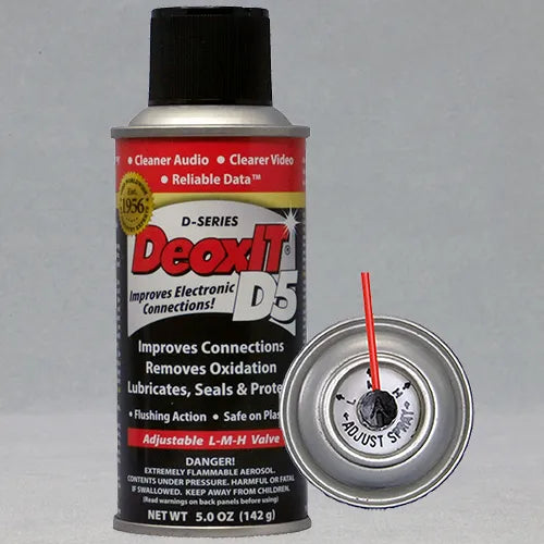 CAIG DeoxIT® D5S-6 D-Series – Contact/Connector Treatment, Deoxidizer, Rejuvenator & Protectant