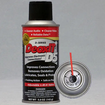 CAIG DeoxIT® D5S-6 D-Series – Contact/Connector Treatment, Deoxidizer, Rejuvenator & Protectant