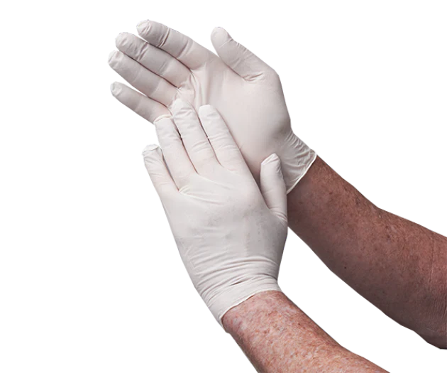 Staticide® GL9NI-L 9-in White, ESD Nitrile Gloves, Large, Box of 100, Case of 5