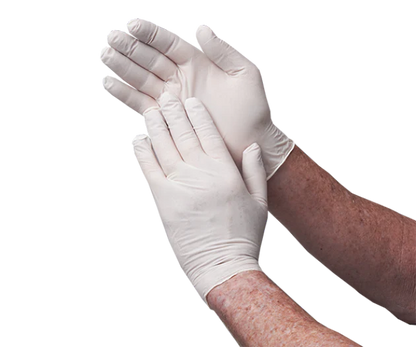 Staticide® GL9NI-L 9-in White, ESD Nitrile Gloves, Large, Box of 100, Case of 5