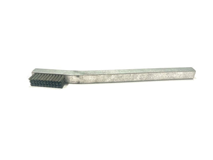 Gordon Brush 33SSA - Hand-Laced Scratch Brush, 3x11 Row, 0.003" Stainless Steel Wire w/Aluminum Handle