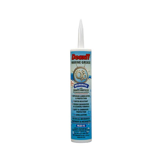 CAIG DeoxIT® Mechanical Marine Grease, #L27-MM-Q8T (Quartz particles)226g, grease tube cartridge with tip – use with standard caulking gun