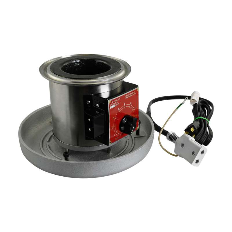Esico 71T Solder Pot, P710020, 3-1/8" dia x 4" deep, 1000W with Adjustable Thermostat