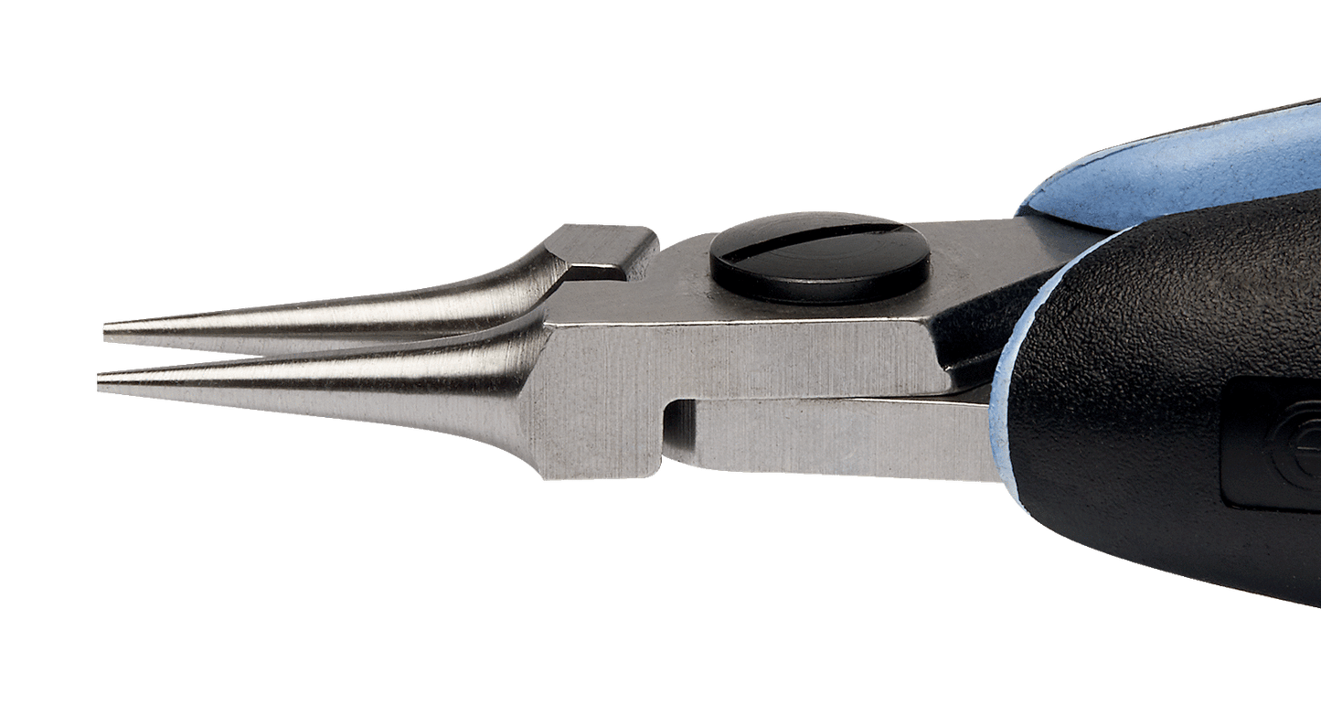 Lindström ERGO™ Precision Round Nose Pliers with Dual-Component Synthetic Handle RX 7590