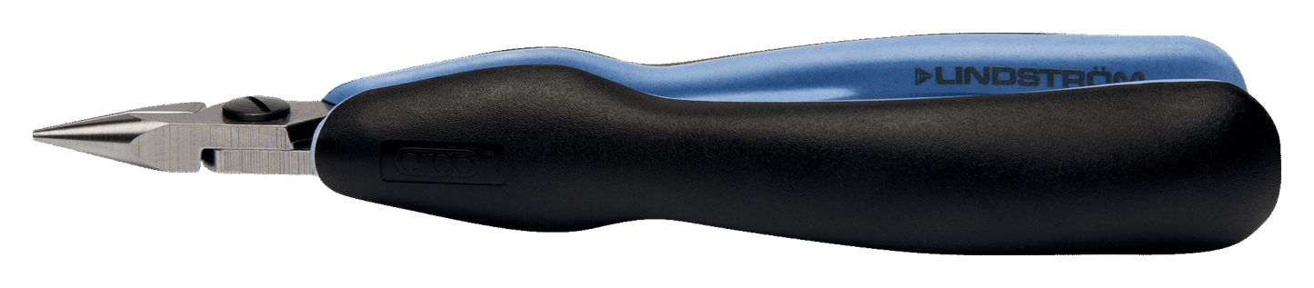 Lindström ERGO™ Short Snipe Nose Pliers with Dual-Component Synthetic Handle RX 7893