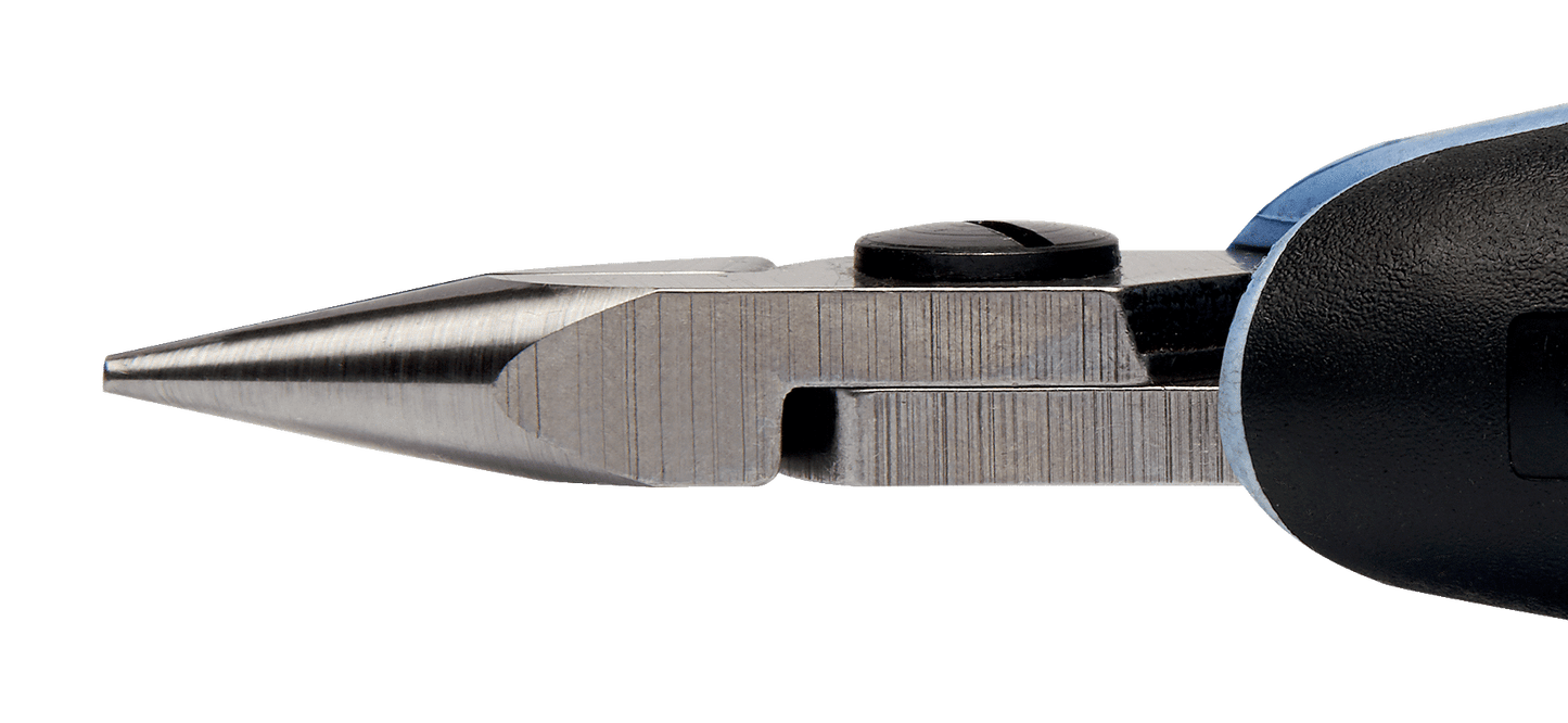 Lindström ERGO™ Short Snipe Nose Pliers with Dual-Component Synthetic Handle RX 7893