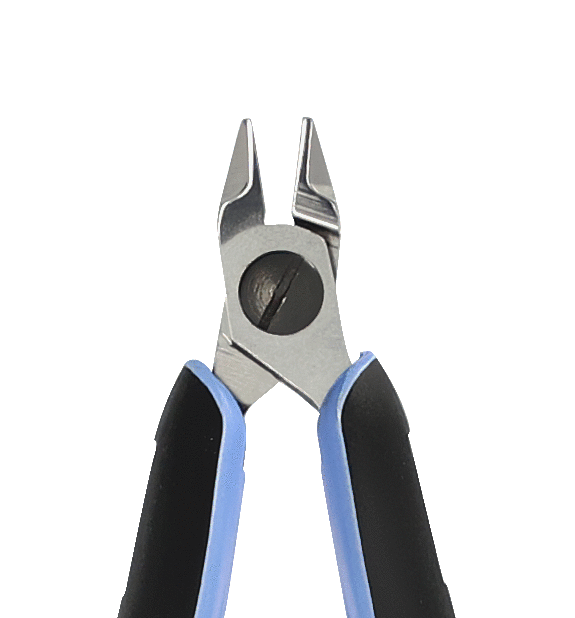 Lindström ERGO™ Precision Chainmaille Flat Straight Nose Stubby Pliers with Synthetic Handle RX7390