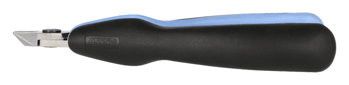 Lindström ERGO™ Precision Chainmaille Flat Oblique Nose Stubby Pliers with Synthetic Handle RX 7392