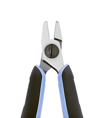 Lindström ERGO™ Precision Chainmaille Flat Oblique Nose Stubby Pliers with Synthetic Handle RX 7392