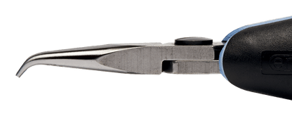 Lindström ERGO™ 60° Bent Tip Snipe Nose Pliers with Dual-Component Synthetic Handle RX 7892