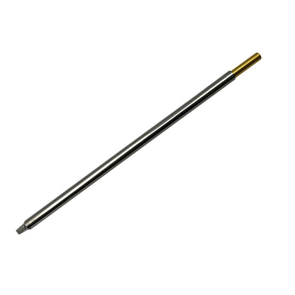 Metcal STTC-136P Power Series, Chisel Solder Tip Cartridge, 2.5mm (0.10")