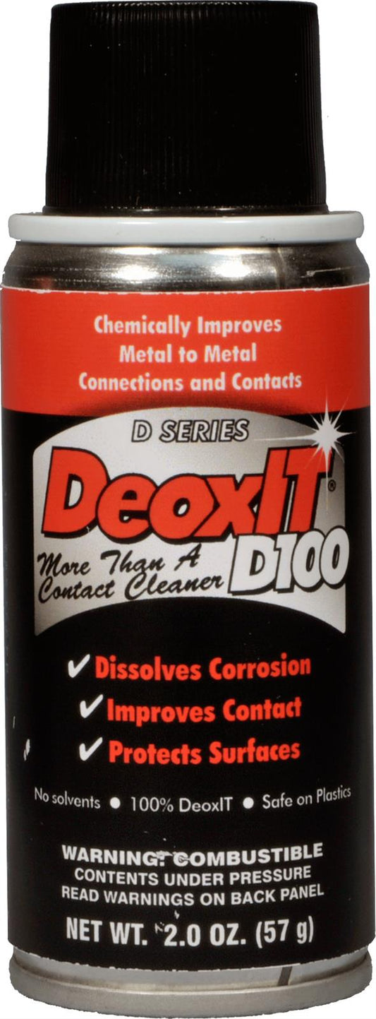 CAIG DeoxIT® D100S-2 D-Series – Contact/Connector Treatment, Deoxidizer, Rejuvenator & Protectant