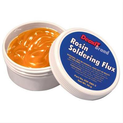 CAIG Rosin Soldering Flux, TYPE RSF-R80-2, Jar, 50 grams