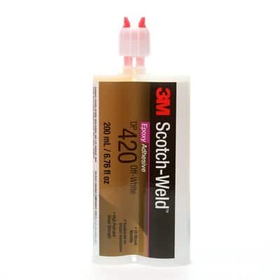 Scotch-Weld™ - 3M Epoxy Adhesive DP420, Black, 200 mL Duo-Pak, 1 Pack