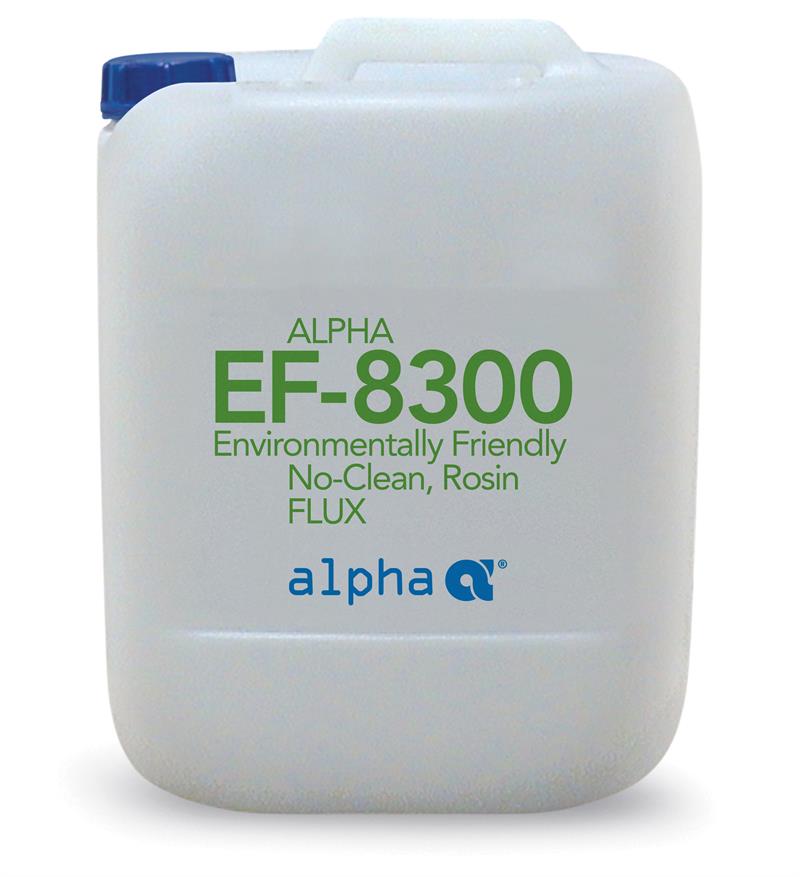 Alpha 152420-0005, EF-8300LR No-Clean Soldering Flux - 5 Gal Pail