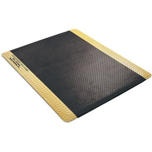 Desco 40981 36" x 60" Diamond Plate Anti-Fatigue Floor Mat Kit
