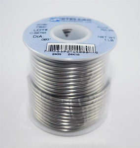 Sn60/Pb40 (60/40) Rosin Core Solder Wire .093" Diameter - 1 LB Spool