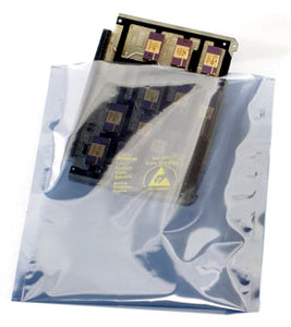 Desco 13665 8" x 12" Zip-Top Shield Bag - 100 Pack