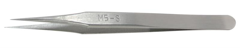 Erem M5S Micro Tweezer with Mini-Points, 3.25
