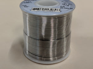 Sn60/Pb40 (60/40) Rosin Activated Solder Wire, 3% Flux, .040" Diameter, 1 LB Spool