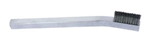 Gordon Brush 33SSA - Hand-Laced Scratch Brush, 3x11 Row, 0.003" Stainless Steel Wire w/Aluminum Handle
