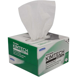 KimTech 34155 Science Wipes 4.4" x 8.2" - Case of 60 Boxes, 286 Wipes per Box
