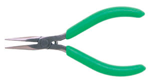Xcelite LN54VN Long Nose Pliers with Serrated Jaws