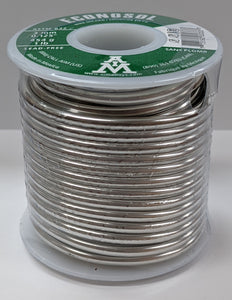 97/3Cu Lead-Free .125" Diameter Solid Solder Wire, "Econosol", 1 LB Spool