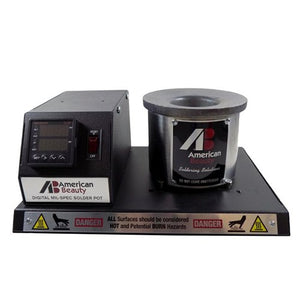 American Beauty D-300 Digital Mil-Spec Solder Pot, 2.25" Diameter