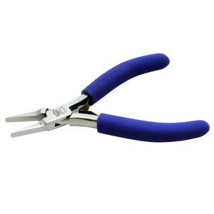 Aven 10303 Technik Pliers, Flat Nose, 4.5" Long, Smooth Jaw