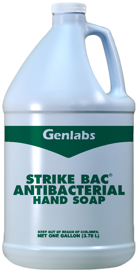 #8981 "Strike Bac" Antibacterial Liquid Hand Soap - 1 Gallon Pail