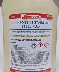 Johnson No.1 Stainless Flux - Gallon
