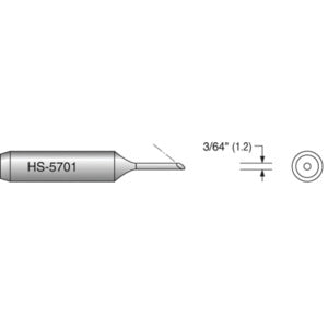 Plato HS-5701 Soldering Tip, 1.2mm Beveled Conical