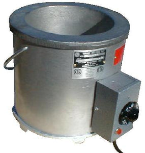 Waage Electric MP80A-6-1 Solder Pot, 8" Dia x 5.5" Deep