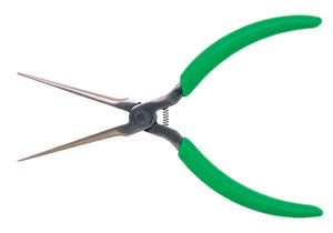 Xcelite NN7776VN Extra-Long Needle Nose Pliers, 6"