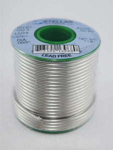 97/3Cu Lead-Free Rosin Core .093" Diameter Solder Wire, 1 LB Spool