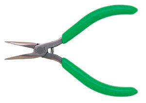 Xcelite CN255VN Curved Nose Pliers with Serrated Jaws