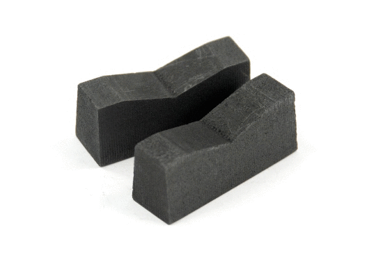 American Beauty 10565 Concave Carbon Block Electrodes, Pair of 2
